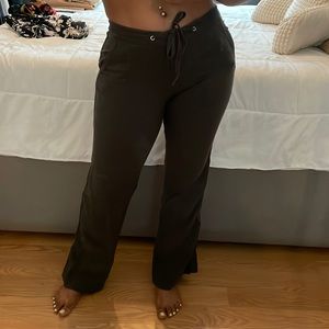 Brown Jessica Simpson linen pants